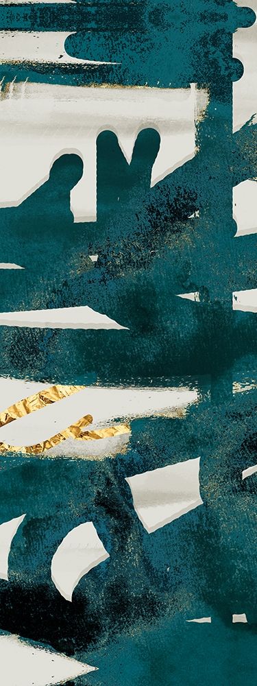 Teal and Flare B art print by Cynthia Alvarez for $57.95 CAD