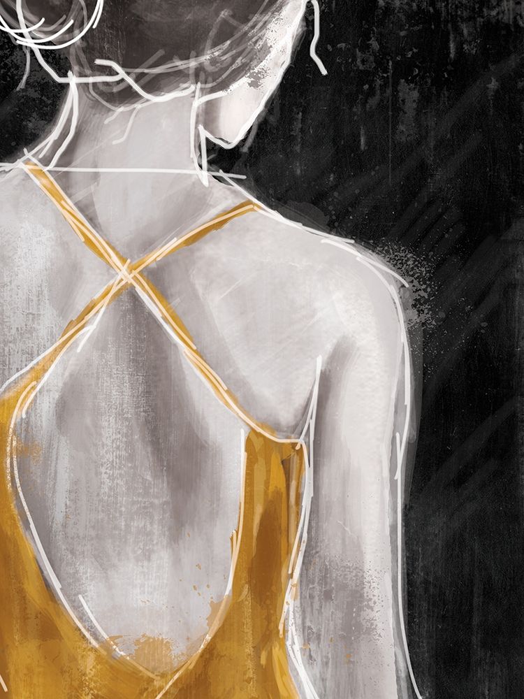 Gold on The Town 1 art print by Cynthia Alvarez for $57.95 CAD