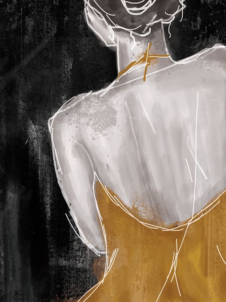 Gold on The Town 2 art print by Cynthia Alvarez for $57.95 CAD