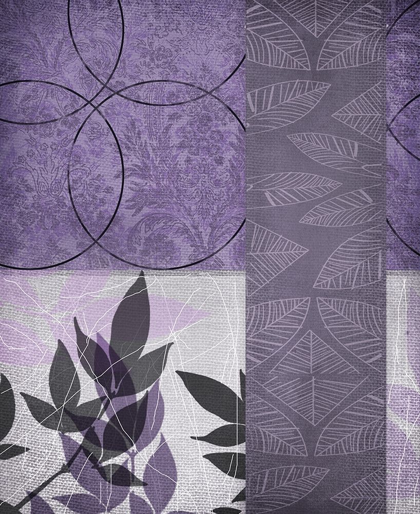 Vibrant Purple Leaf 1 art print by Beverly Dyer for $57.95 CAD