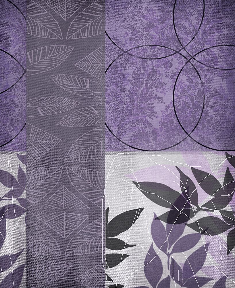 Vibrant Purple Leaf 2 art print by Beverly Dyer for $57.95 CAD