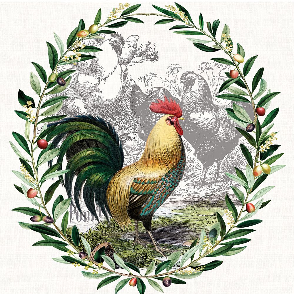 Prize Rooster 2 art print by Christina Rae for $57.95 CAD