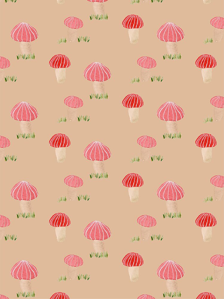 Mushroom Growth 2 art print by Corinne Rose Design for $57.95 CAD