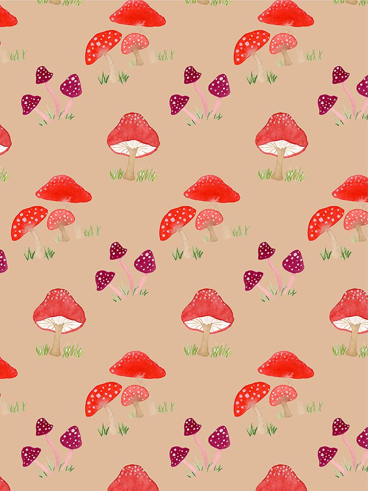 Mushroom Growth 4 art print by Corinne Rose Design for $57.95 CAD