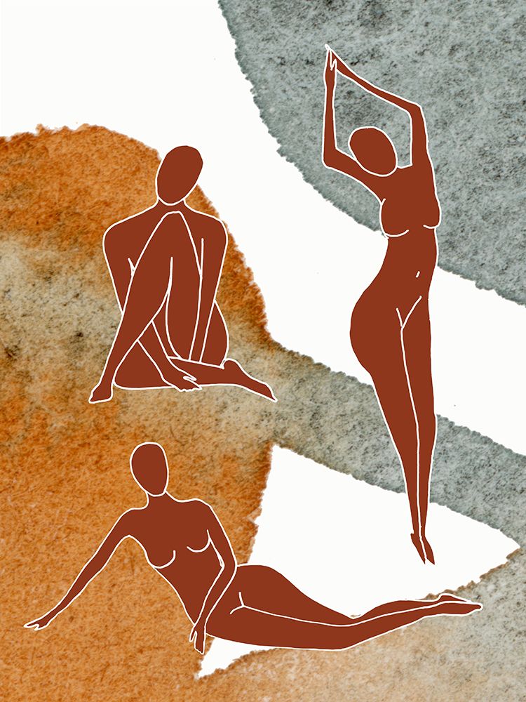 Body Trio art print by Corinne Rose Design for $57.95 CAD