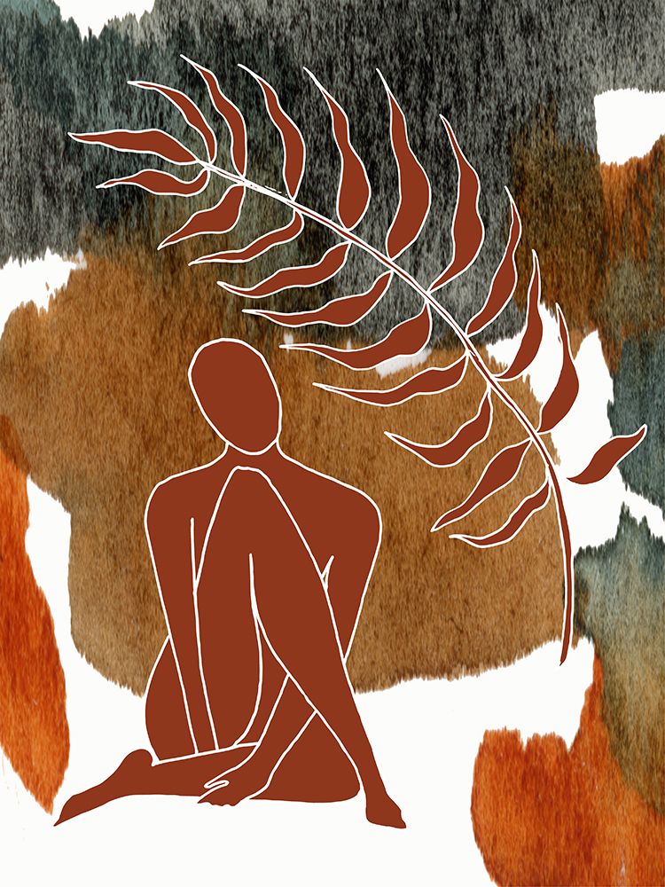Fern Body art print by Corinne Rose Design for $57.95 CAD