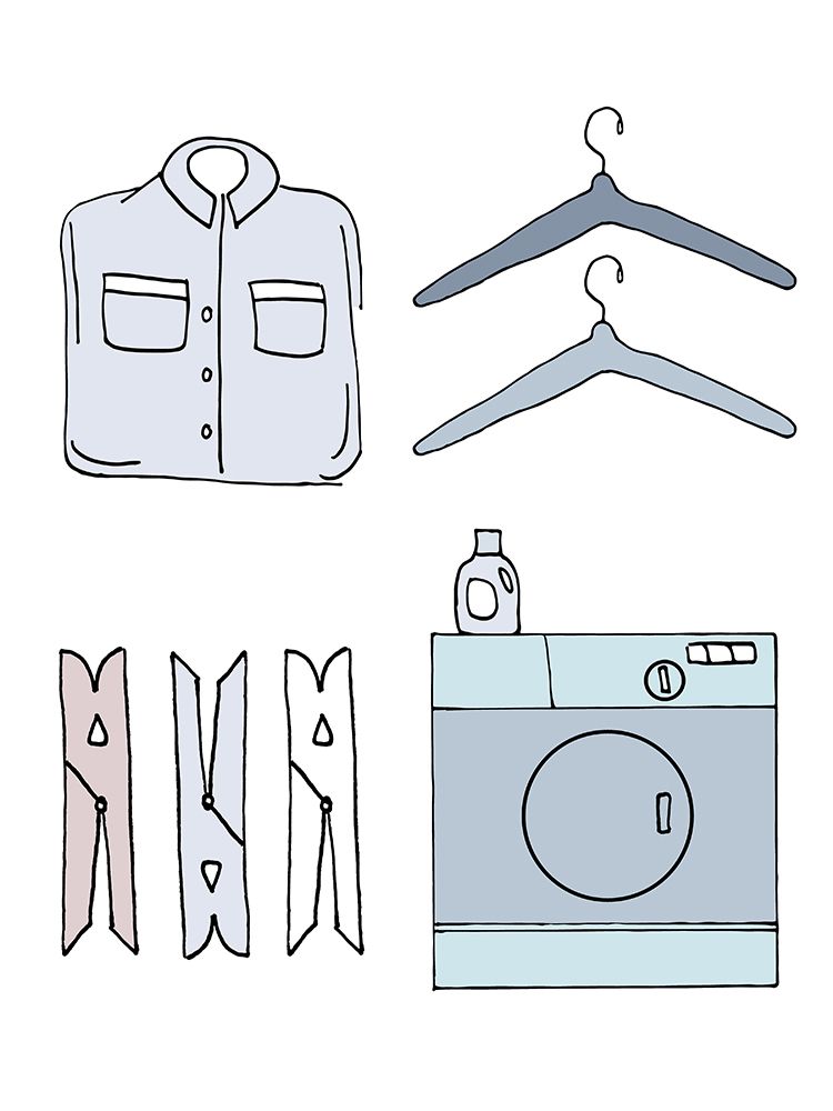 Laundry 3 art print by Corinne Rose Design for $57.95 CAD
