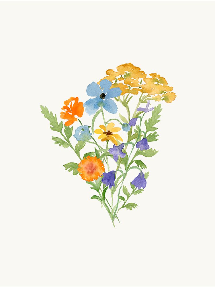 Pretty Bouquet 2 art print by Corinne Rose Design for $57.95 CAD