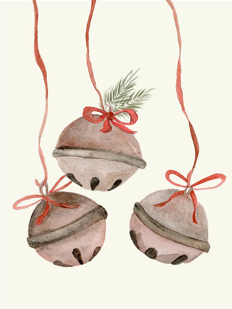 Jingle Bells art print by Corinne Rose Design for $57.95 CAD