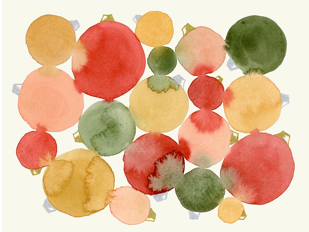 Ornaments art print by Corinne Rose Design for $57.95 CAD