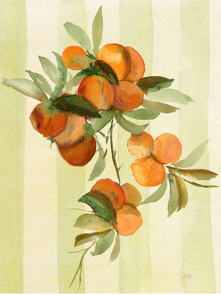 Peaches art print by Corinne Rose Design for $57.95 CAD