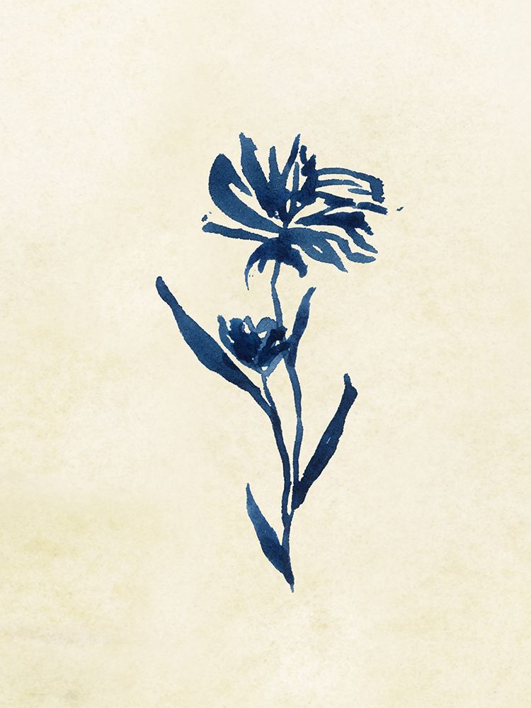 Midnight Botanical 4 art print by Corinne Rose Design for $57.95 CAD