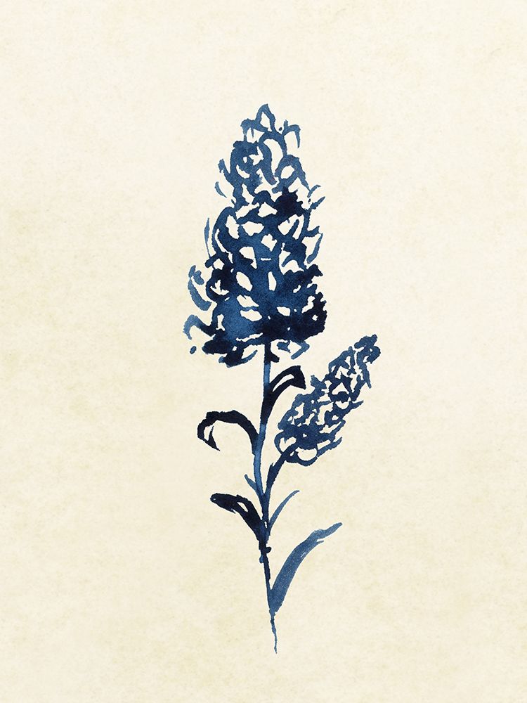 Midnight Botanical 5 art print by Corinne Rose Design for $57.95 CAD