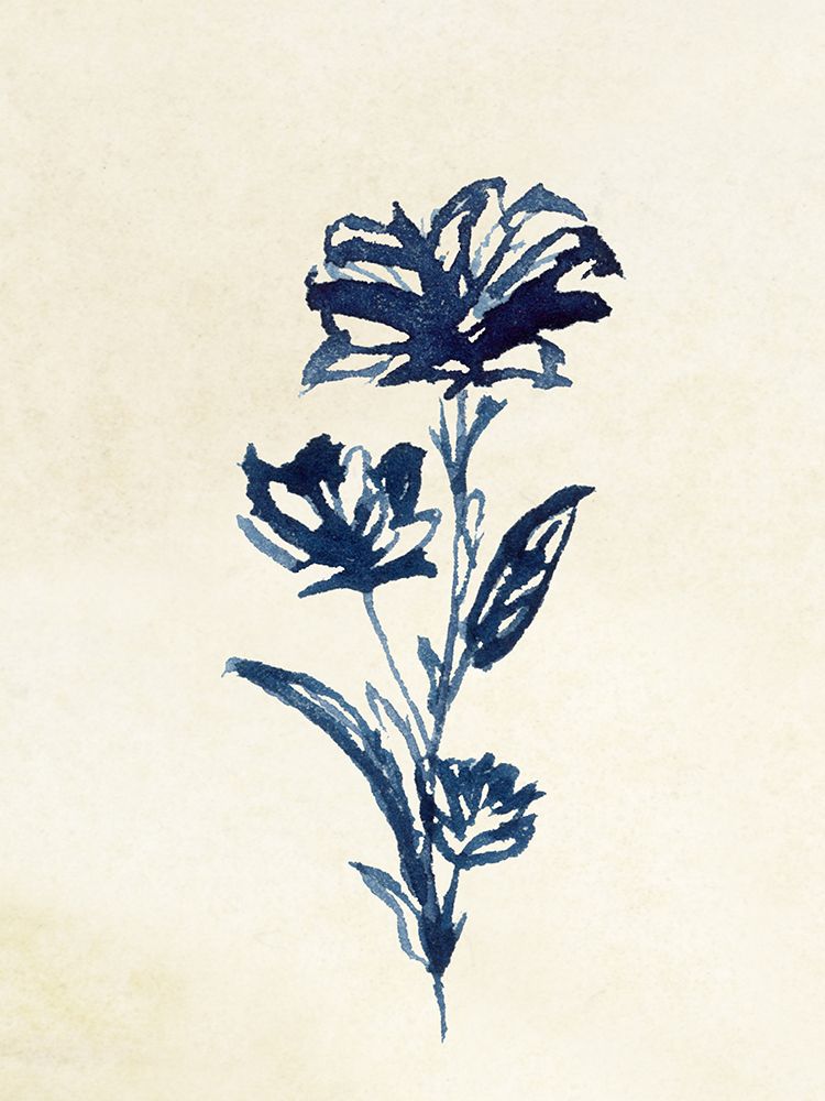 Midnight Floral 2 art print by Corinne Rose Design for $57.95 CAD
