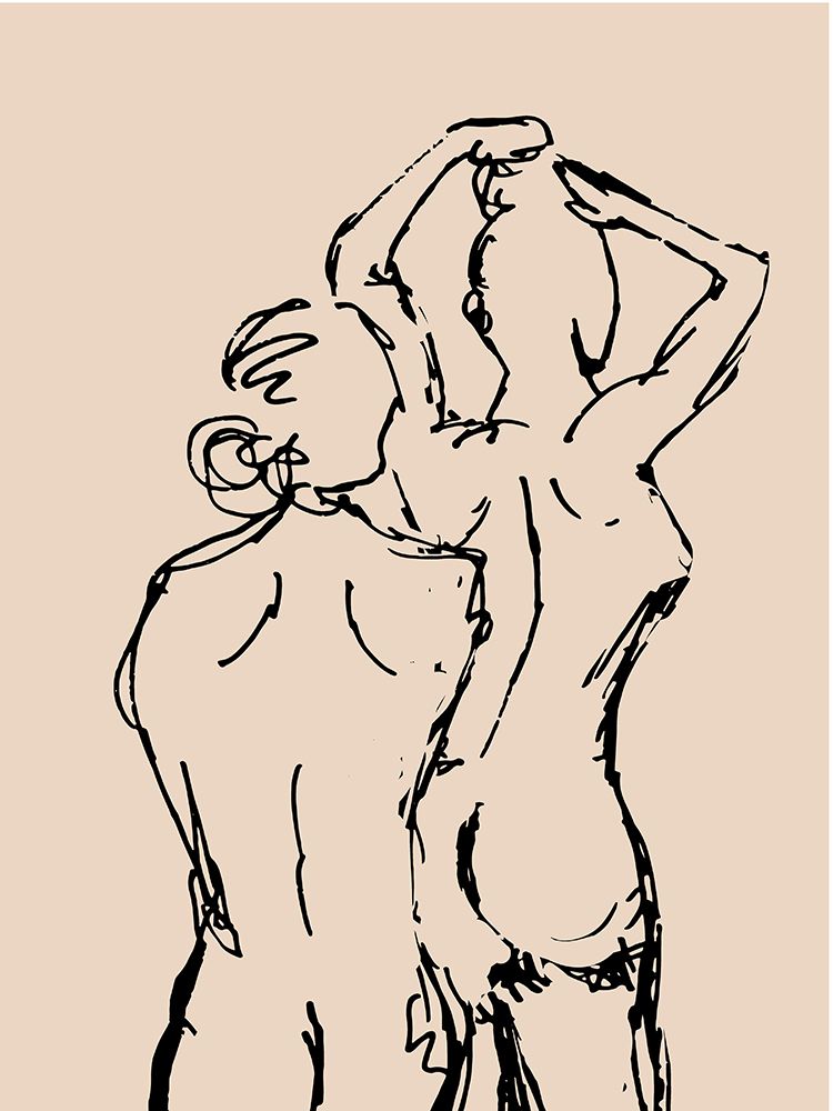 Women Standing art print by Corinne Rose Design for $57.95 CAD