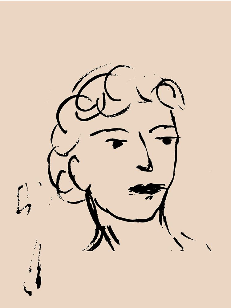 Woman Bust art print by Corinne Rose Design for $57.95 CAD