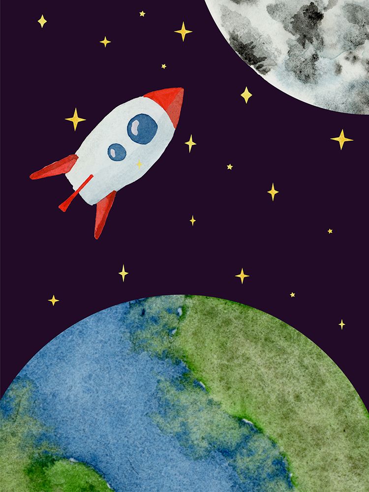 Starry Skies art print by Corinne Rose Design for $57.95 CAD