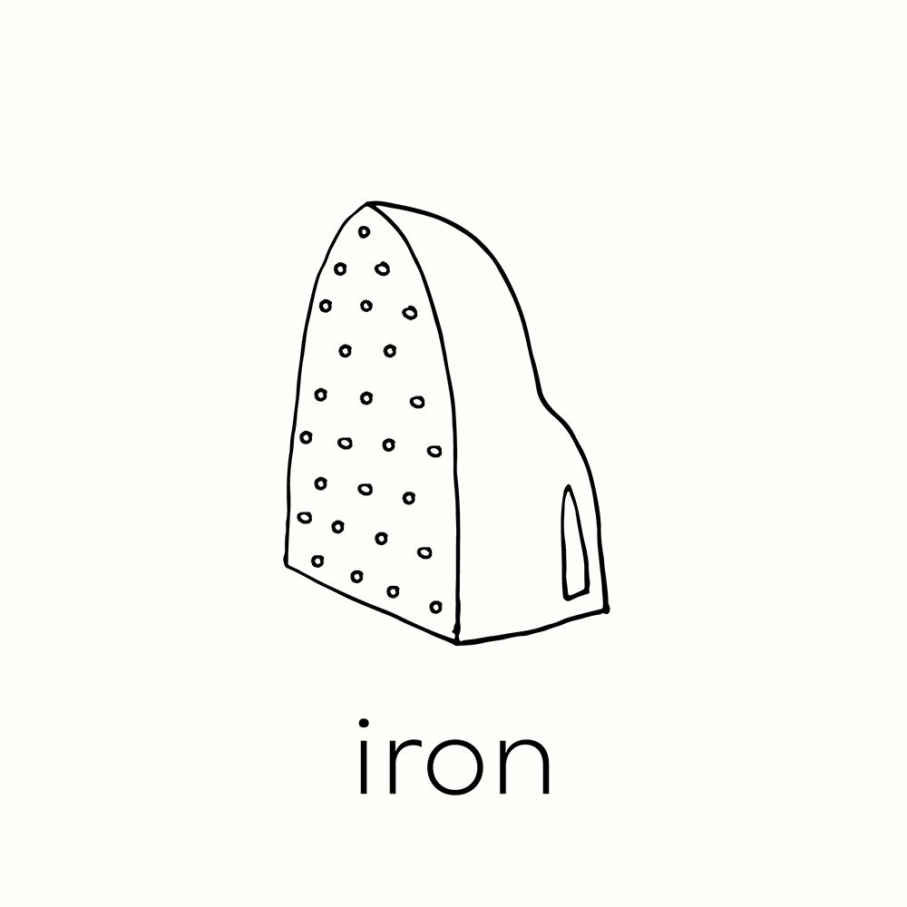 Iron art print by Corinne Rose Design for $57.95 CAD