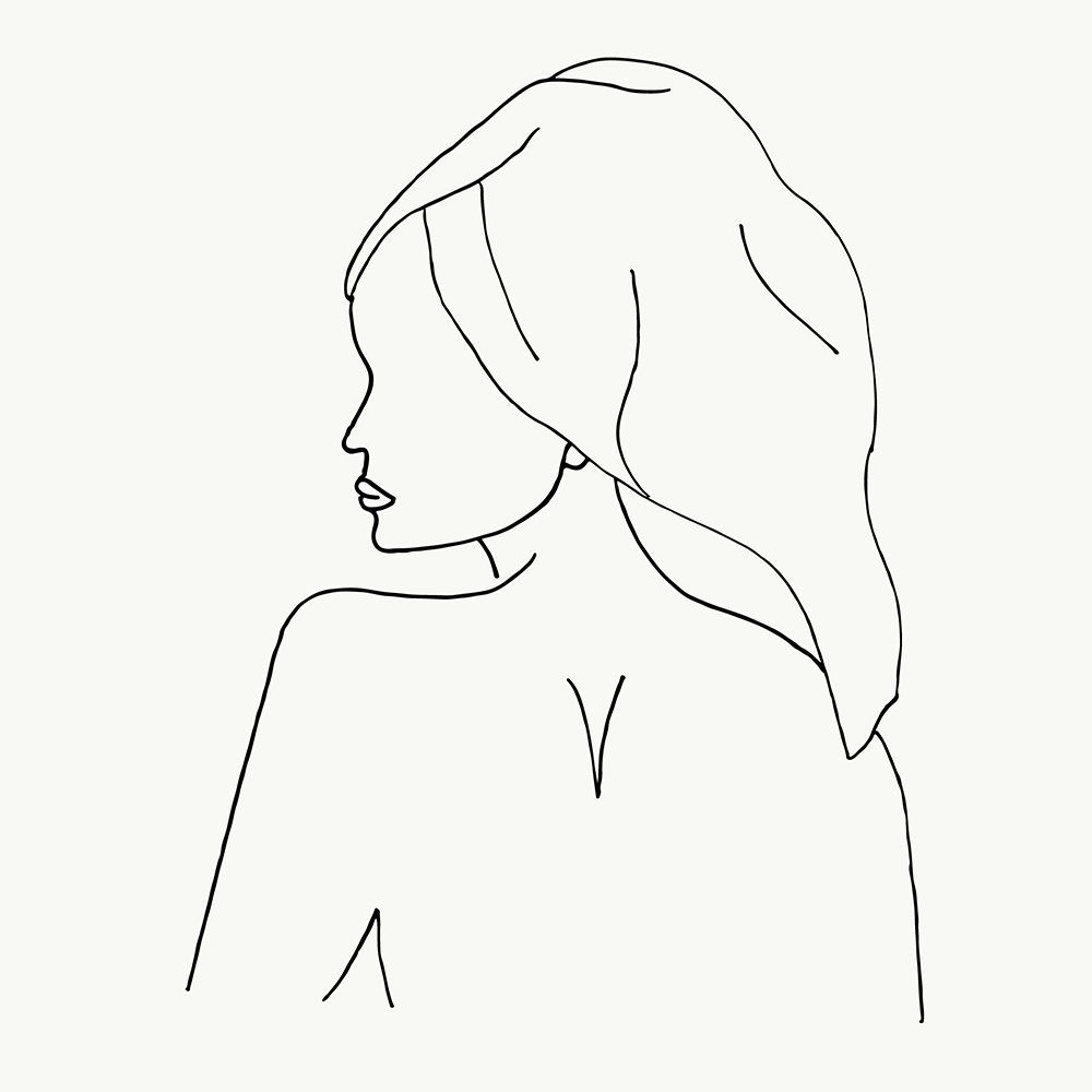 Lady art print by Corinne Rose Design for $57.95 CAD