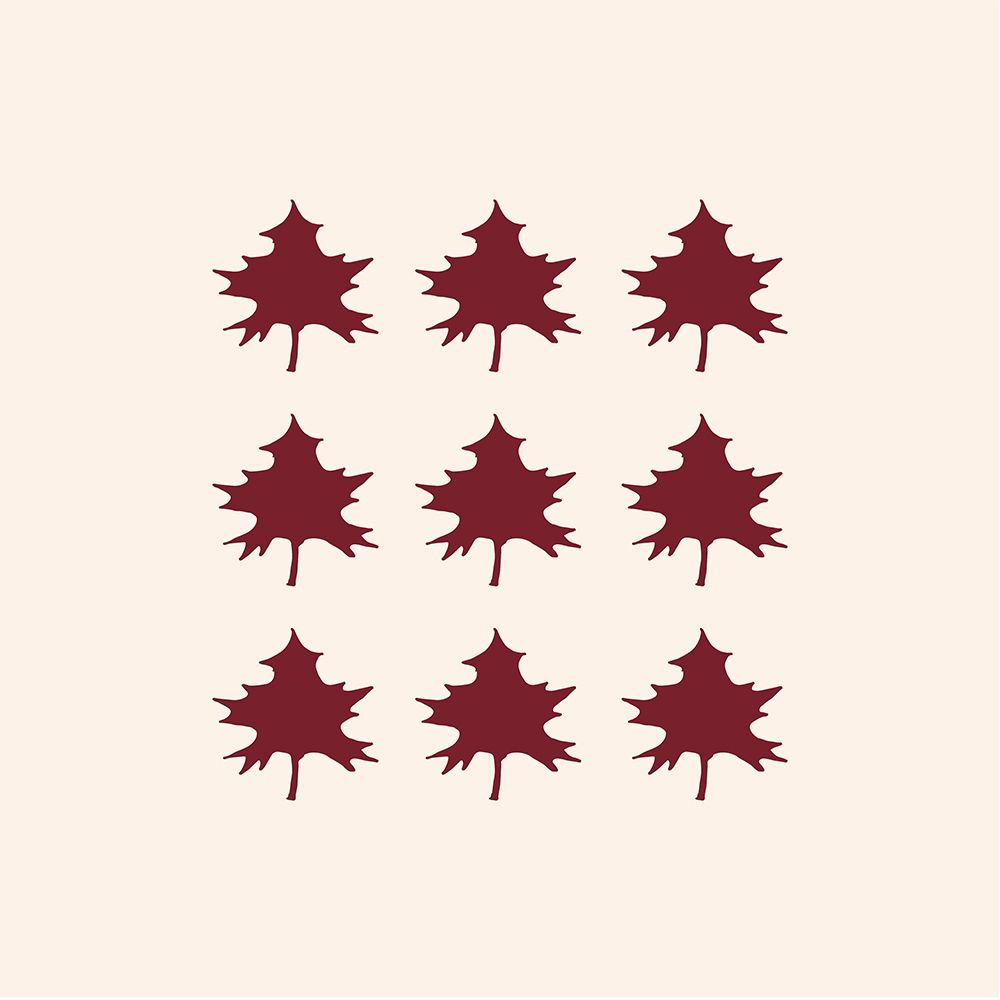 Leaf Collage art print by Corinne Rose Design for $57.95 CAD