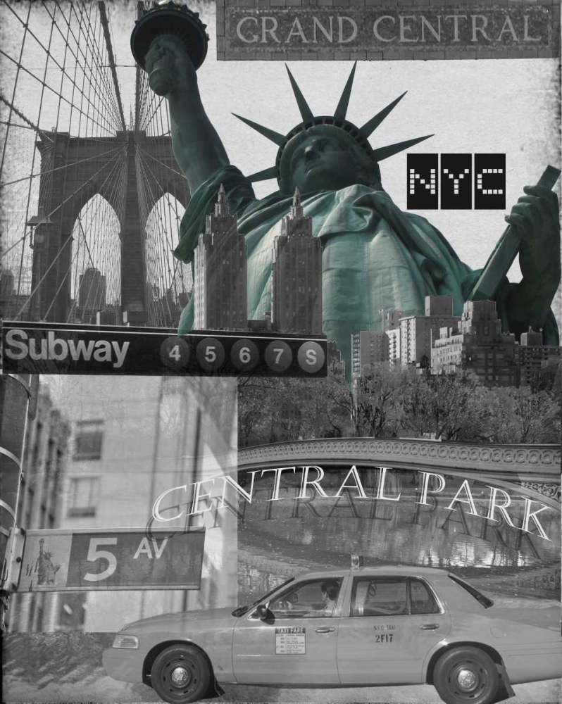 All About NY 2 art print by Carole Stevens for $57.95 CAD