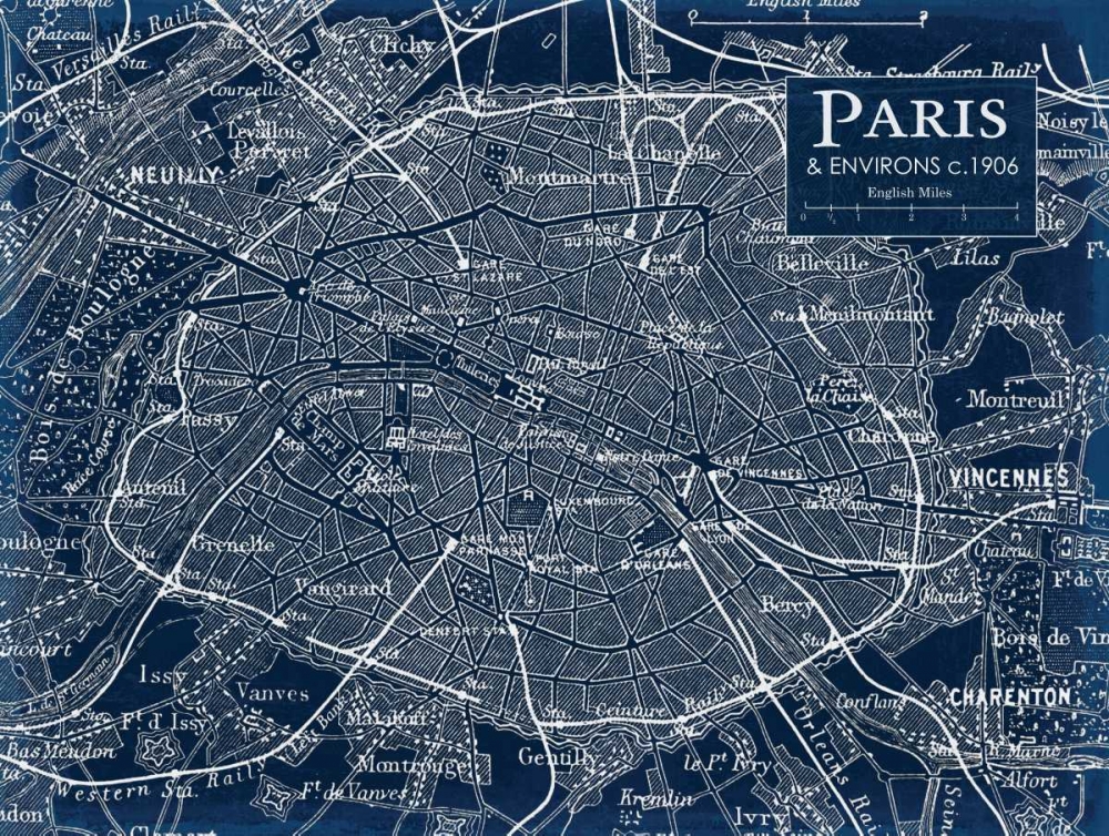 Environs  Paris art print by Carole Stevens for $57.95 CAD