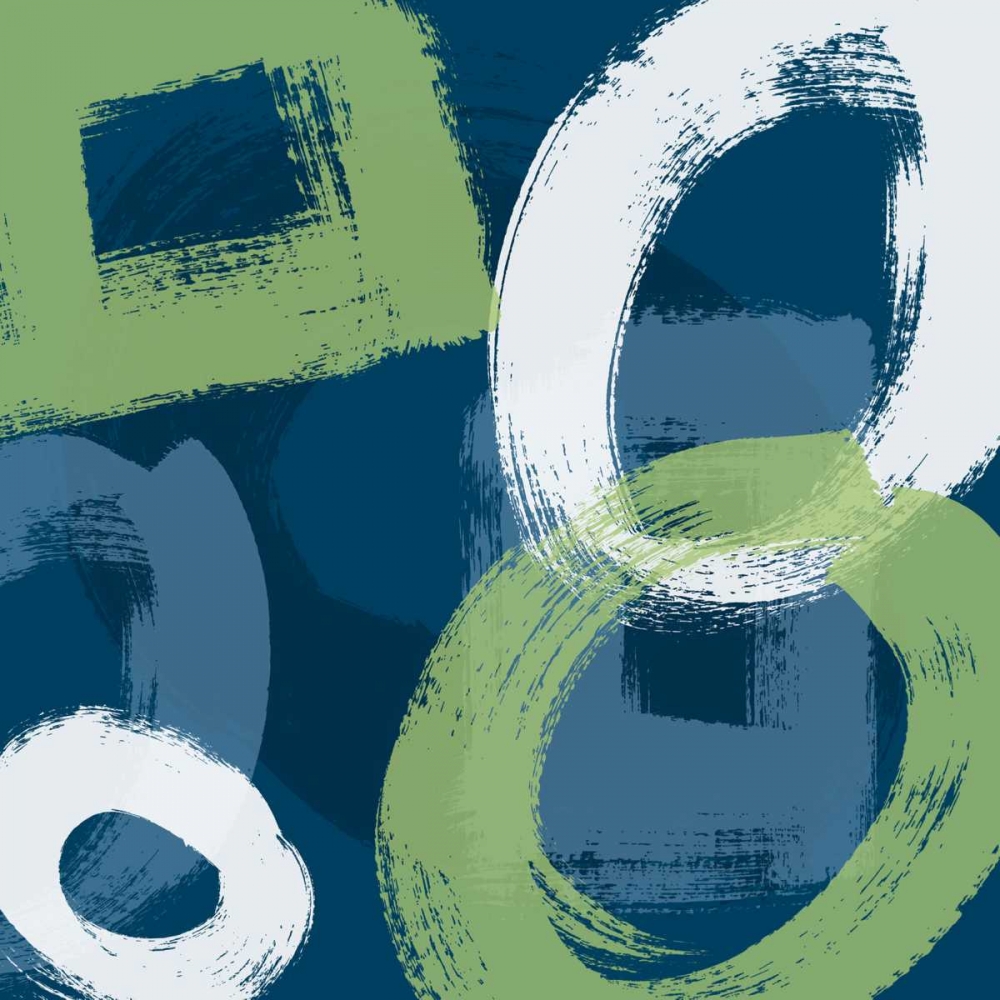 Grunge Circles 1 art print by Carole Stevens for $57.95 CAD