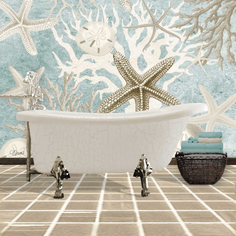 Coral Bath 1A art print by Carole Stevens for $57.95 CAD