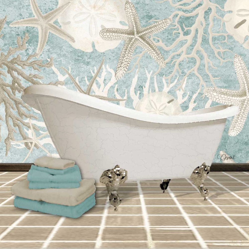 Coral Bath 2A art print by Carole Stevens for $57.95 CAD