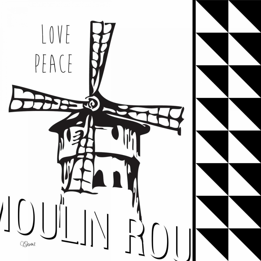 Love Peace art print by Carole Stevens for $57.95 CAD