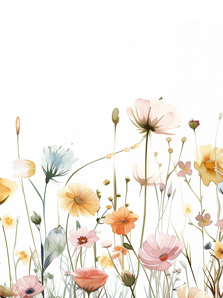 Boho Wildflowers 1 art print by Christine Simpson for $57.95 CAD