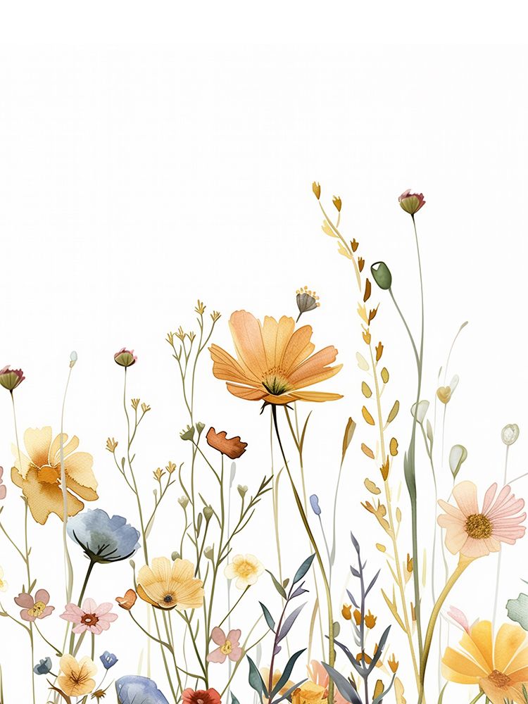 Boho Wildflowers 2 art print by Christine Simpson for $57.95 CAD