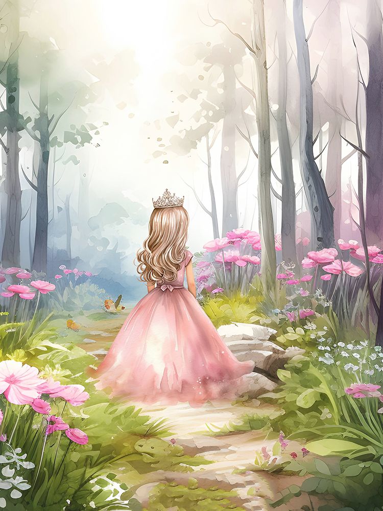 Whimsical Princess 2 art print by Christine Simpson for $57.95 CAD