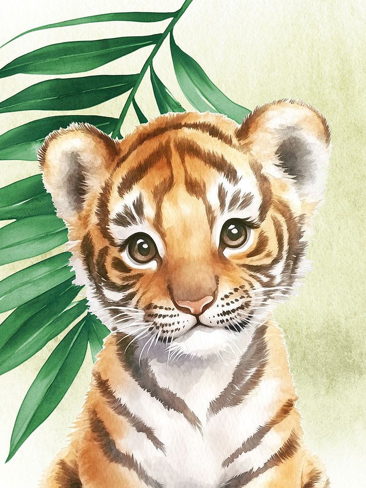 Jungle Friends 6 art print by Christine Simpson for $57.95 CAD