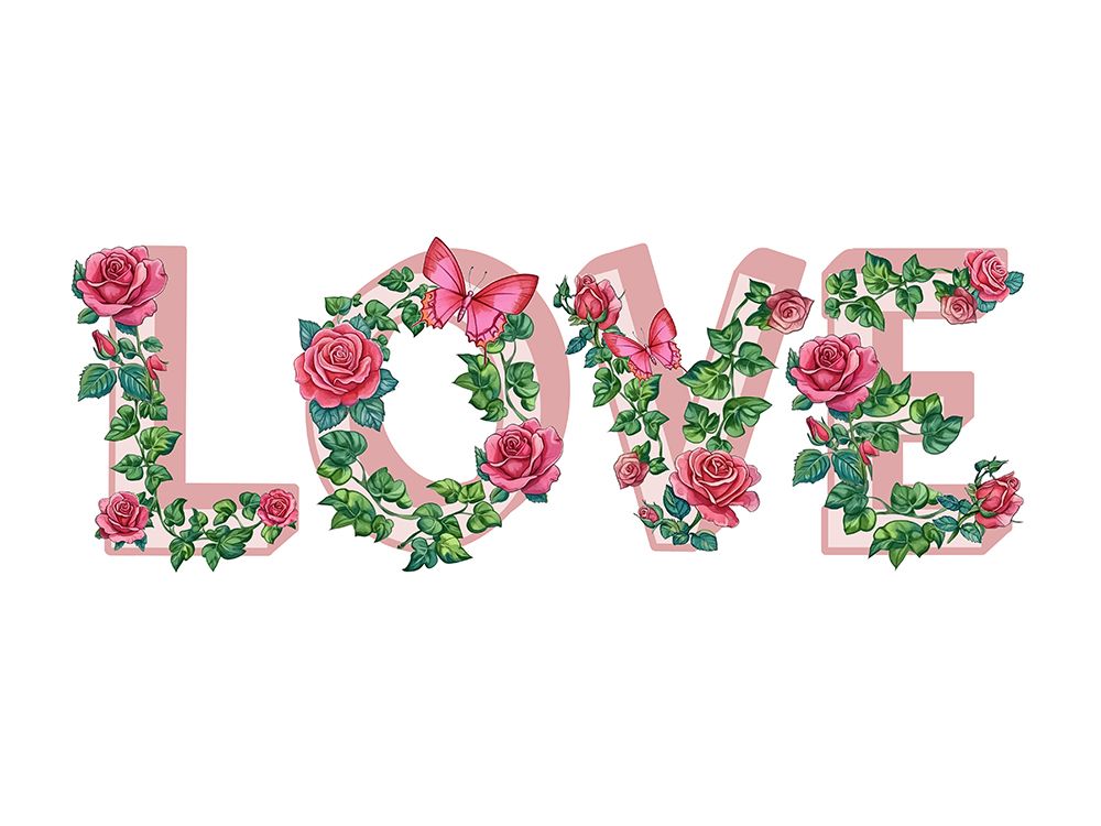 3d Love Set 3 art print by Christine Simpson for $57.95 CAD