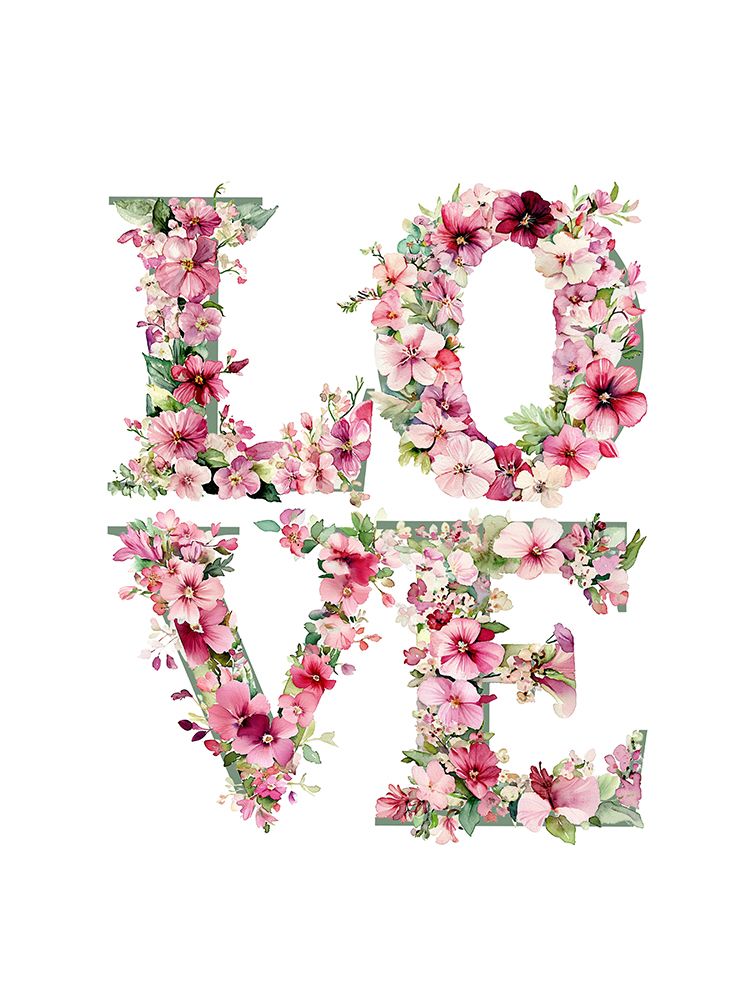 Green Love Set 6 art print by Christine Simpson for $57.95 CAD