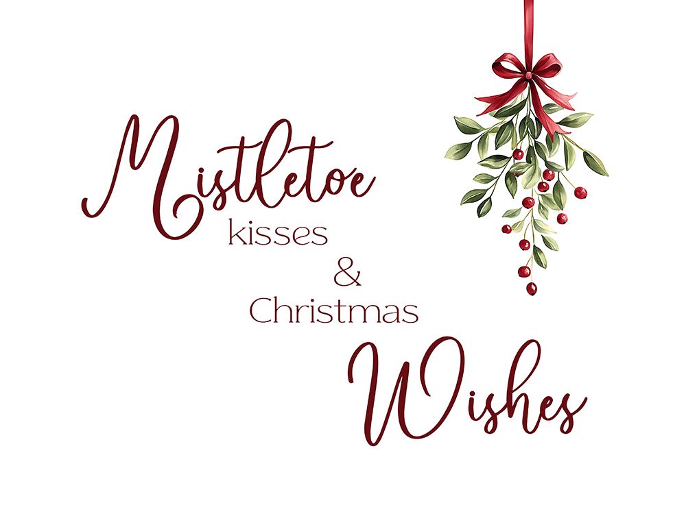 Mistletoe Kisses 1 art print by Christine Simpson for $57.95 CAD