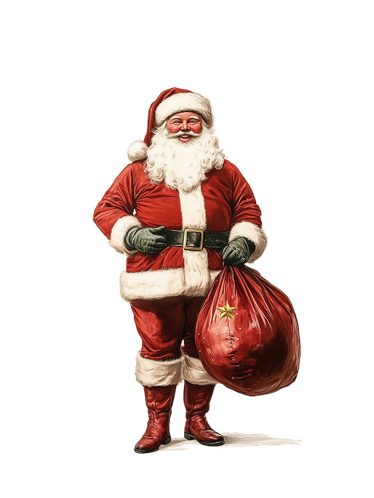 Santa 1 art print by Christine Simpson for $57.95 CAD