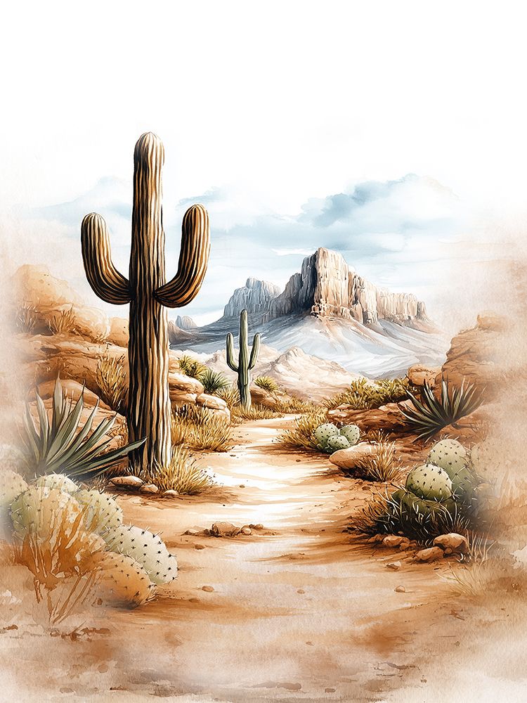 Cowboy Set 3 art print by Christine Simpson for $57.95 CAD