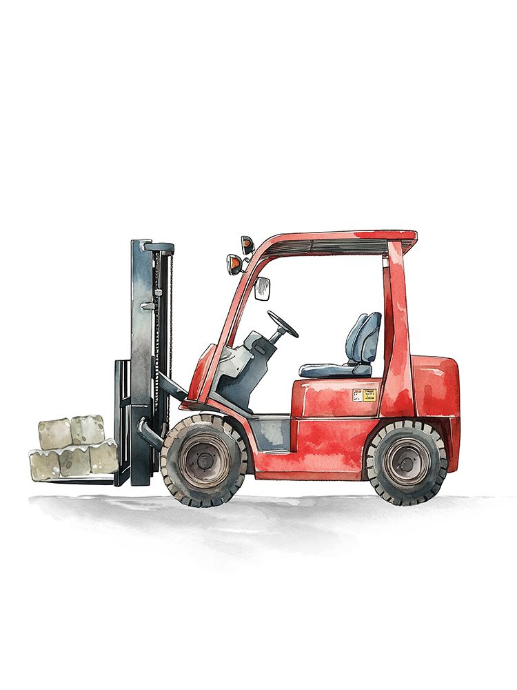 Working Trucks 4 art print by Christine Simpson for $57.95 CAD