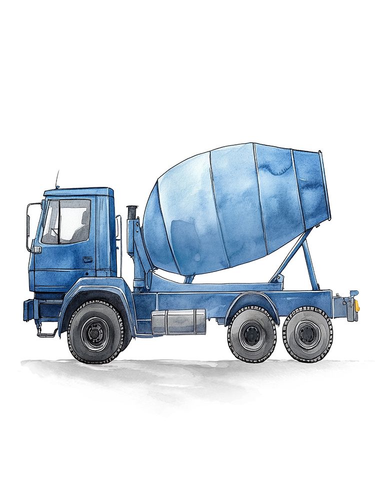 Working Trucks 6 art print by Christine Simpson for $57.95 CAD