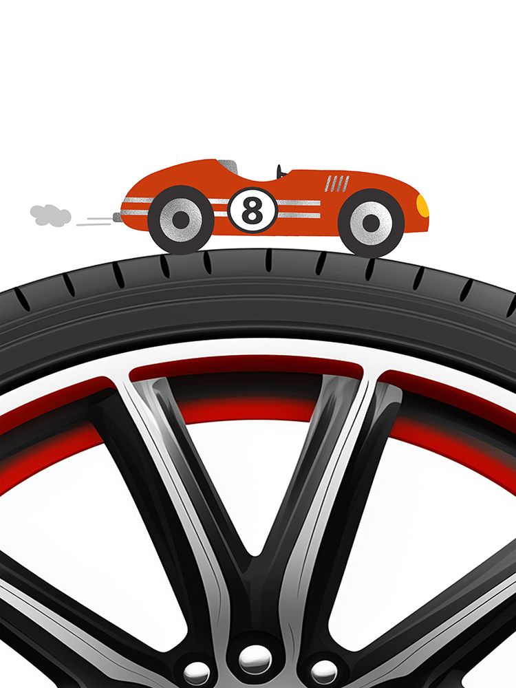 Fast Lane 2 art print by Christine Simpson for $57.95 CAD