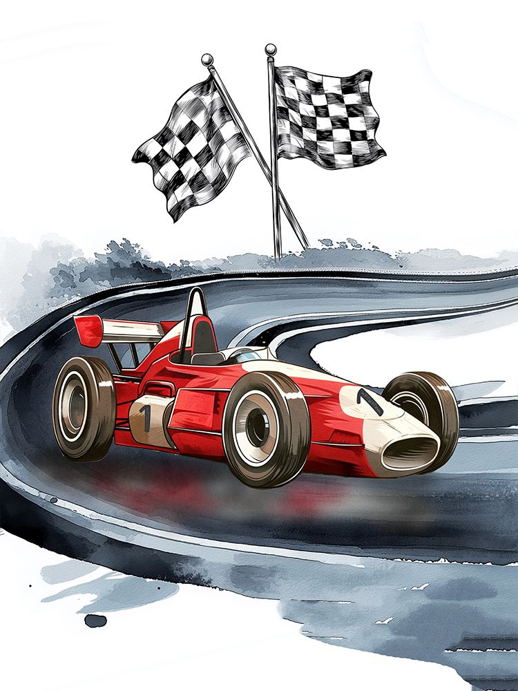 Race Day 4 art print by Christine Simpson for $57.95 CAD