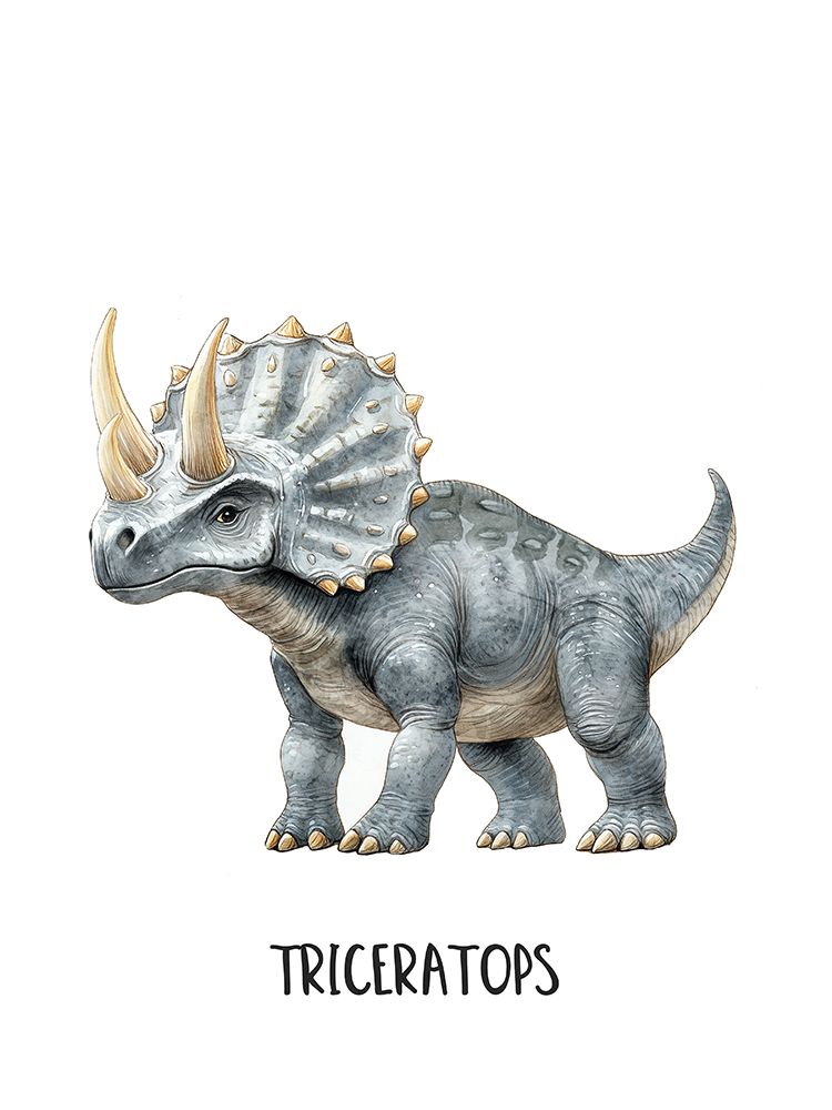 Meet The Dinosaurs 5 art print by Christine Simpson for $57.95 CAD