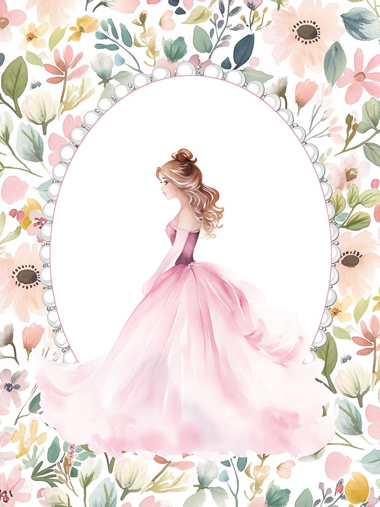 Princess Love 2 Pink art print by Christine Simpson for $57.95 CAD