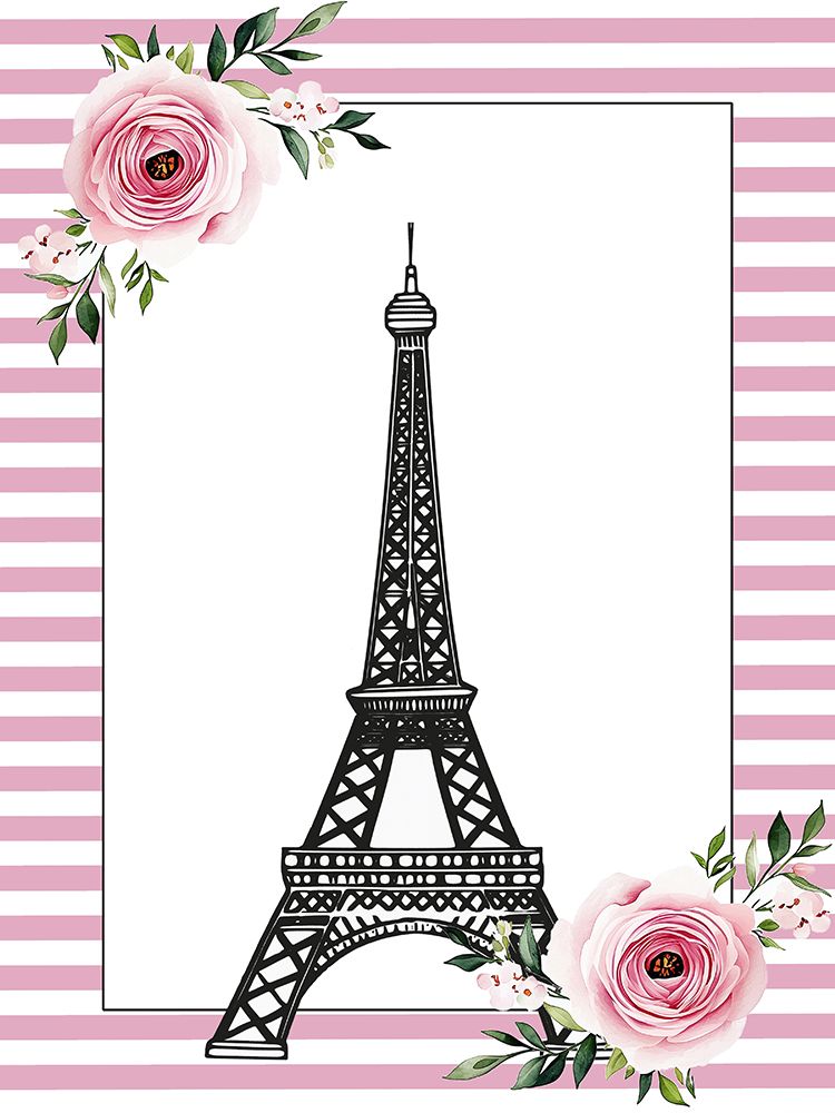 Paris 1 art print by Christine Simpson for $57.95 CAD