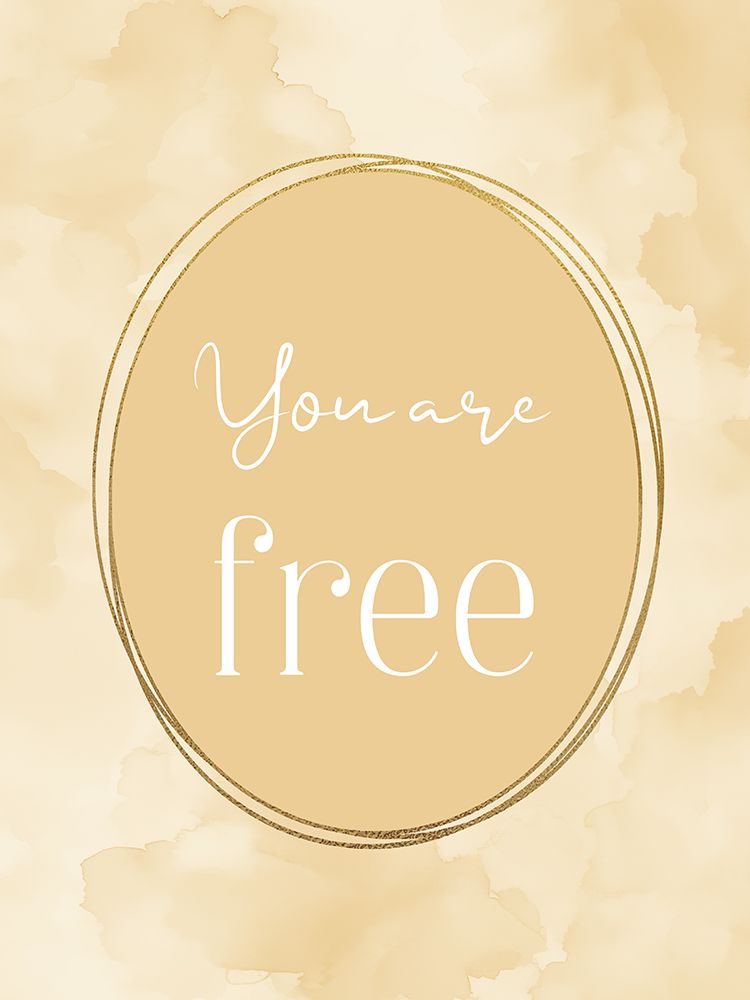 Golden Affirmations 4 art print by Christine Simpson for $57.95 CAD