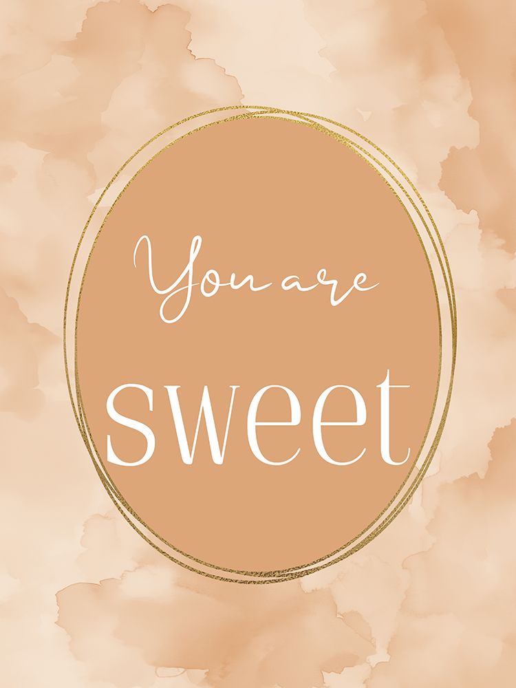 Golden Affirmations 5 art print by Christine Simpson for $57.95 CAD