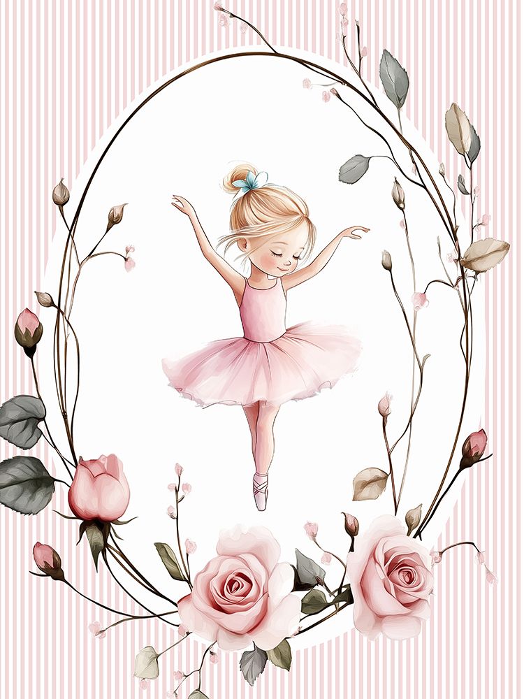Dance With Roses 1 art print by Christine Simpson for $57.95 CAD