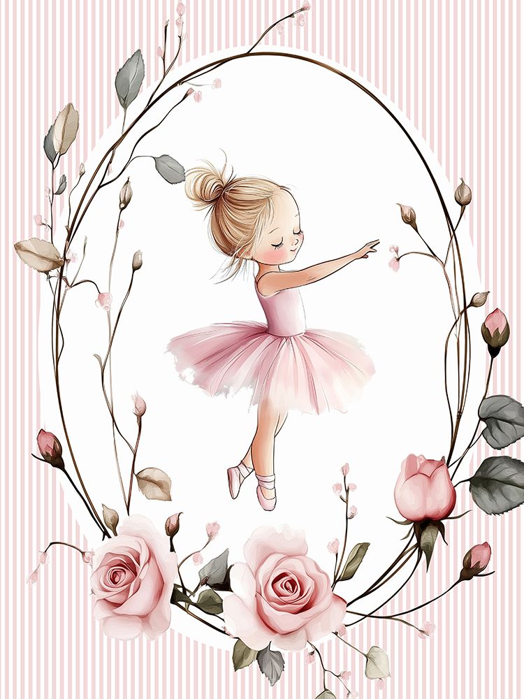 Dance With Roses 2 art print by Christine Simpson for $57.95 CAD